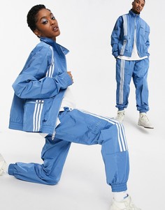Голубые спортивные штаны adidas x IVY PARK-Голубой