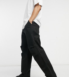Черные брюки свободного кроя в стиле 90-х COLLUSION-Черный цвет