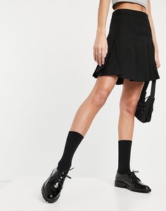 Черные ботинки на шнуровке Miss Selfridge-Черный цвет