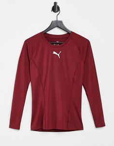 Красный термолонгслив PUMA Liga