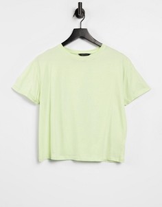 Свободная зеленая футболка New Look-Зеленый цвет