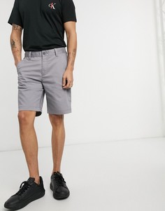 Серые шорты-чиносы узкого кроя Calvin Klein Golf Radical Tech-Серый