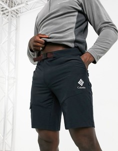 Черные шорты Columbia Maxtrail-Черный цвет