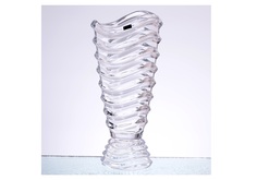 Ваза wave (crystalite bohemia) прозрачный 41 см.