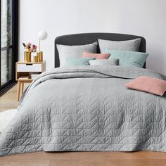 Покрывало scenario (laredoute) серый 150x150 см.