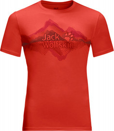 Футболка мужская Jack Wolfskin Crosstrail Graphic, размер 50-52