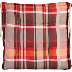 Подушка для мебели XENON Red chequered 46х46 см CMI