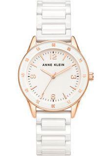 fashion наручные женские часы Anne Klein 3658RGWT. Коллекция Ceramic