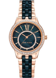 fashion наручные женские часы Anne Klein 3672NVRG. Коллекция Ceramic