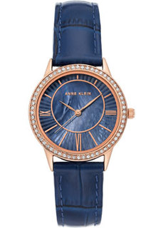 fashion наручные женские часы Anne Klein 3688RGNV. Коллекция Leather