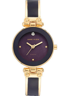 fashion наручные женские часы Anne Klein 1980PLGB. Коллекция Diamond