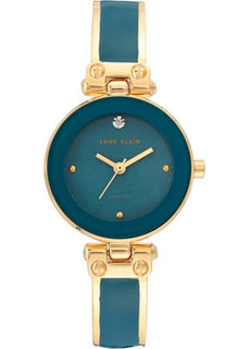 fashion наручные женские часы Anne Klein 1980BLGB. Коллекция Diamond