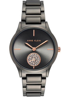 fashion наручные женские часы Anne Klein 3417GYRT. Коллекция Crystal