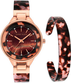 fashion наручные женские часы Anne Klein 1408TOST. Коллекция Plastic Set
