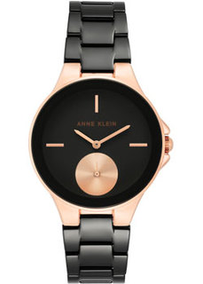 fashion наручные женские часы Anne Klein 3808BKRG. Коллекция Ceramic