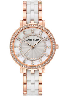 fashion наручные женские часы Anne Klein 3810WTRG. Коллекция Ceramic