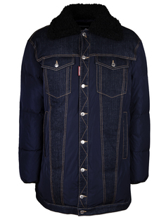 Комбинированная куртка Dsquared2