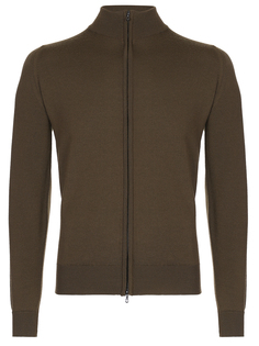 Кардиган шерстяной на молнии John Smedley