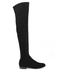 Замшевые ботфорты Gianvito Rossi