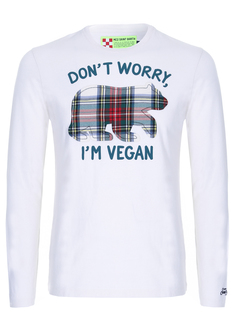 Лонгслив хлопковый с принтом MC2 Saint Barth