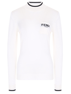 Джемпер шелковый Fendi
