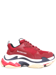 Кроссовки комбинированные Triple S Balenciaga