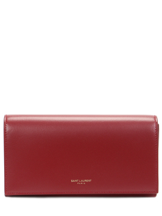 Клатч кожаный Saint Laurent