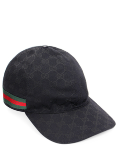 Бейсболка текстильная с принтом Original GG Gucci