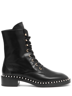 Ботинки кожаные Stuart Weitzman