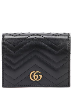 Кошелек кожаный GG Marmont Gucci