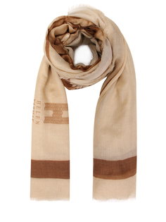 Шарф кашемировый с принтом Helen Yarmak