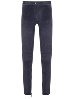 Брюки замшевые SLY