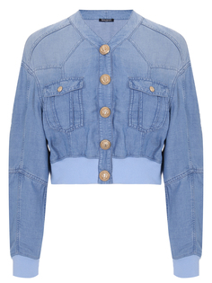 Бомбер джинсовый Balmain