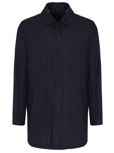 Куртка удлиненная из шелка Enrico Mandelli