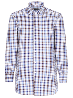 Рубашка Slim Fit в клетку Stile Latino
