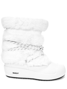 Сапоги кожаные на меху Bally