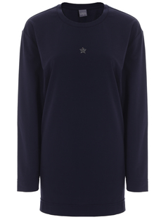 Лонгслив хлопковый с логотипом Lorena Antoniazzi