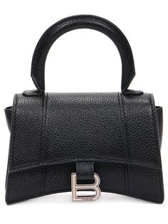 Сумка кожаная Hourglass Balenciaga