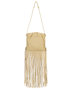 Сумка кожаная Fringe Pouch Bottega Veneta