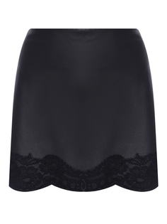 Юбка-мини кожаная с кружевом Vanessa Bruno