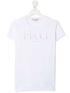 Emilio Pucci Junior футболка с короткими рукавами и логотипом