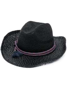 Jacob Cohen плетеная шляпа-федора