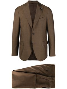Lardini костюм с однобортным пиджаком