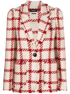 Isabel Marant пальто Kadomo в клетку