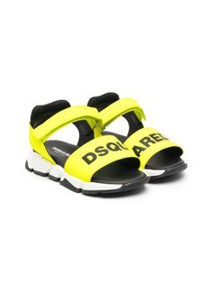 Dsquared2 Kids сандалии на липучках с логотипом