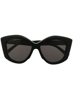 Balenciaga солнцезащитные очки в круглой оправе