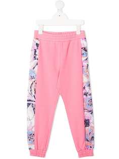 Emilio Pucci Junior спортивные брюки с лампасами