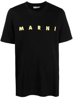 Marni футболка с логотипом