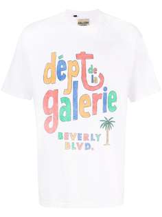 GALLERY DEPT. футболка Cafe с логотипом