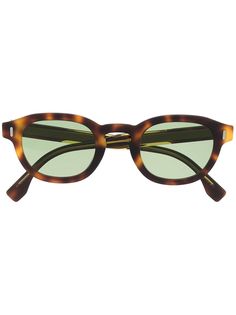 Fendi Eyewear солнцезащитные очки в оправе черепаховой расцветки